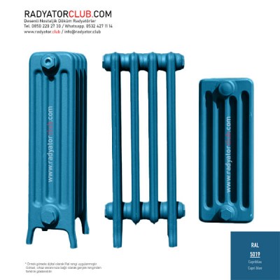 Perkolon 500-70 Retro Dokum Radyatör 28 Dilim Ral 5019 Perkolon 500-70 Retro Dokum Radyatör 28 Dilim Ral 5019